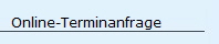 Online-Terminanfrage
